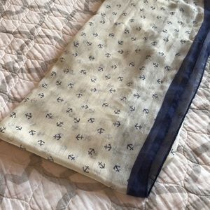 Oversized Anchor Scarf